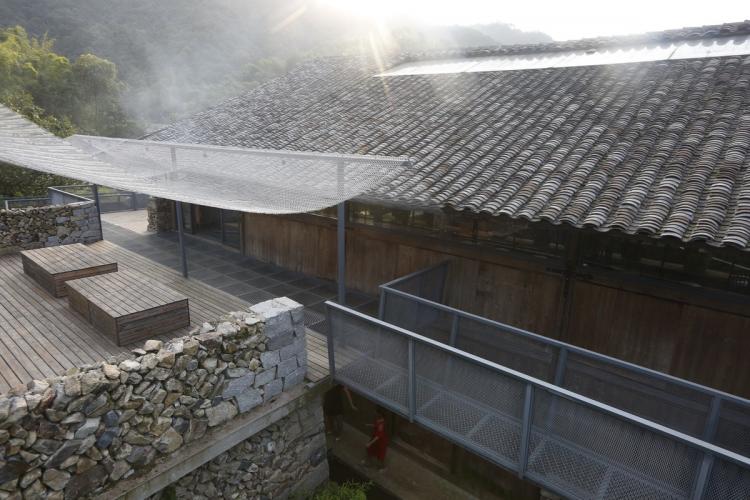 BIM建筑|小岙中通文化驿站:古朴村落中悠然而居 / 众生设计 BIM建筑|小岙中通文化驿站:古朴村落中悠然而居 / 众生设计
