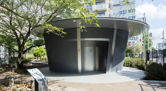BIM建筑|安藤忠雄在东京建造樱花树环绕的公共厕所 BIM建筑|安藤忠雄在东京建造樱花树环绕的公共厕所