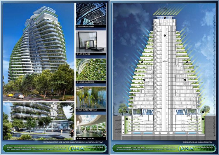 BIM建筑|陶朱隐园,反全球变暖+低碳生态住宅 / Vincent Callebaut Architectures BIM建筑|陶朱隐园,反全球变暖+低碳生态住宅 / Vincent Callebaut Architectures
