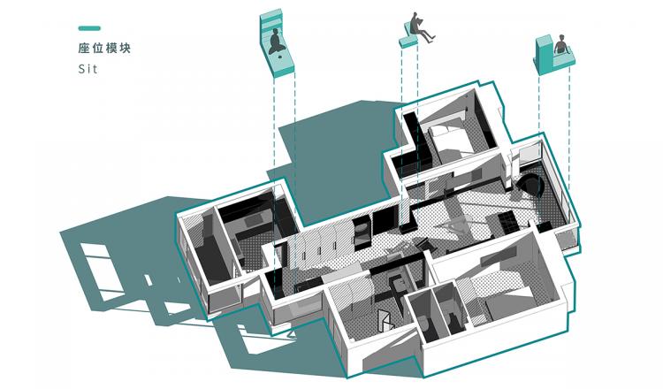BIM建筑|更多坐下来空间的家,宁波 / 0.5m Studio BIM建筑|更多坐下来空间的家,宁波 / 0.5m Studio