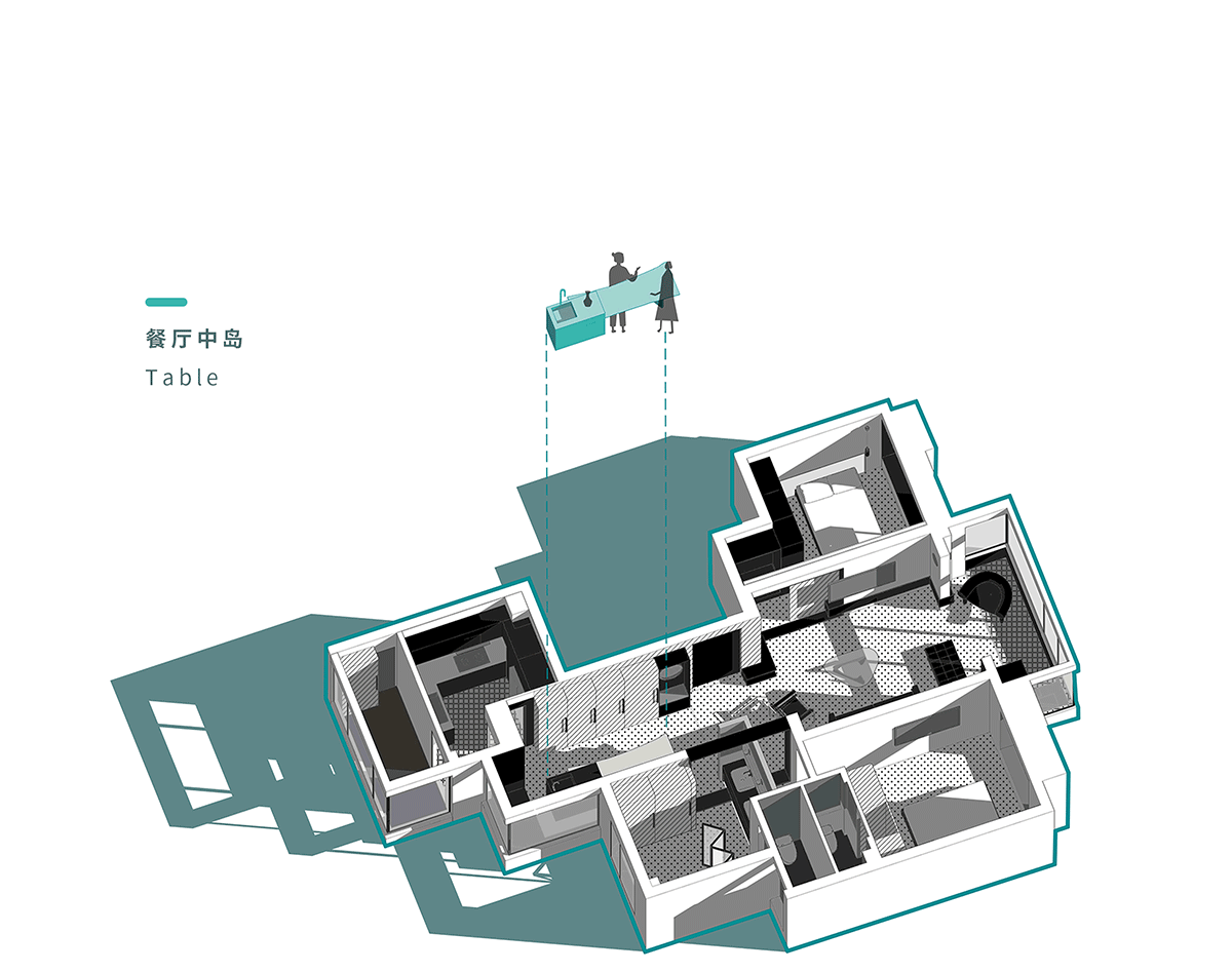 BIM建筑|更多坐下来空间的家,宁波 / 0.5m Studio BIM建筑|更多坐下来空间的家,宁波 / 0.5m Studio