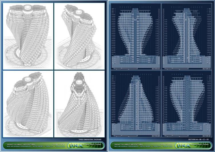 BIM建筑|陶朱隐园,反全球变暖+低碳生态住宅 / Vincent Callebaut Architectures BIM建筑|陶朱隐园,反全球变暖+低碳生态住宅 / Vincent Callebaut Architectures
