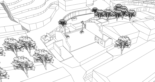 BIM建筑|小岙中通文化驿站:古朴村落中悠然而居 / 众生设计 BIM建筑|小岙中通文化驿站:古朴村落中悠然而居 / 众生设计