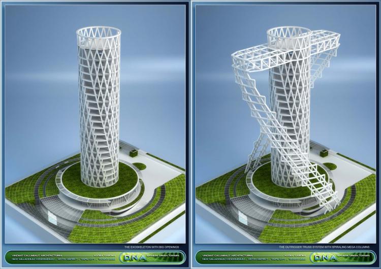 BIM建筑|陶朱隐园,反全球变暖+低碳生态住宅 / Vincent Callebaut Architectures BIM建筑|陶朱隐园,反全球变暖+低碳生态住宅 / Vincent Callebaut Architectures