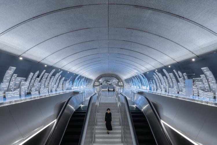 BIM建筑|全上海最漂亮的地铁站,你打卡了吗 / Wutopia Lab BIM建筑|全上海最漂亮的地铁站,你打卡了吗 / Wutopia Lab