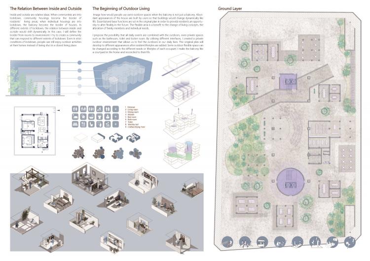 BIM建筑|住宅的未来 - 在大流感来临之前与之后 | 2021纸上住宅建筑国际竞图结果 BIM建筑|住宅的未来 - 在大流感来临之前与之后 | 2021纸上住宅建筑国际竞图结果