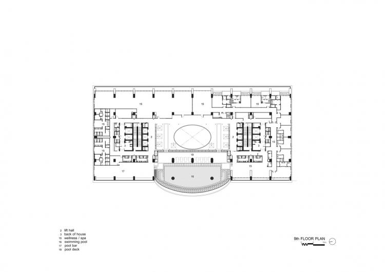 BIM建筑|辛德霍恩凯宾斯基酒店,在城市绿地中“跳舞” / Plan Architect BIM建筑|辛德霍恩凯宾斯基酒店,在城市绿地中“跳舞” / Plan Architect
