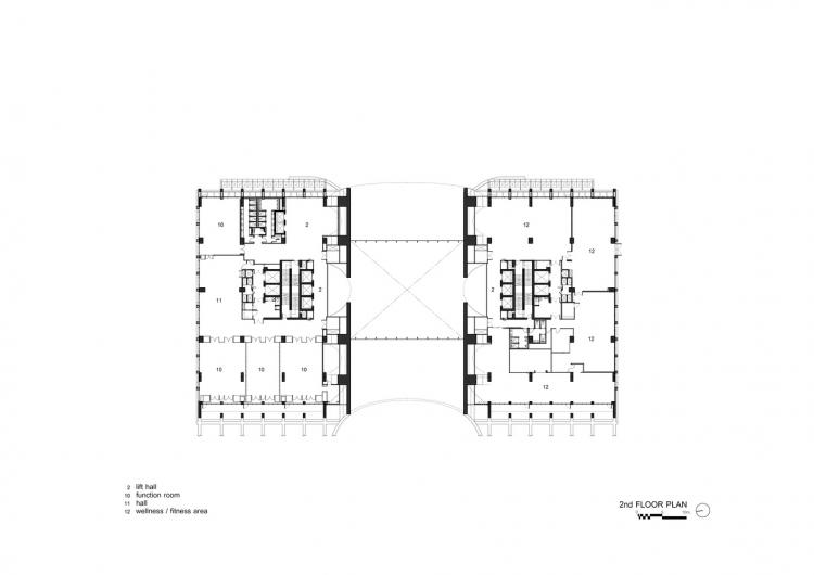 BIM建筑|辛德霍恩凯宾斯基酒店,在城市绿地中“跳舞” / Plan Architect BIM建筑|辛德霍恩凯宾斯基酒店,在城市绿地中“跳舞” / Plan Architect