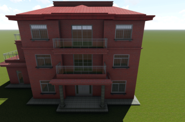 农村新别墅REVIT模型,CAD、Revit、Lumion渲染出图-BIM建筑网