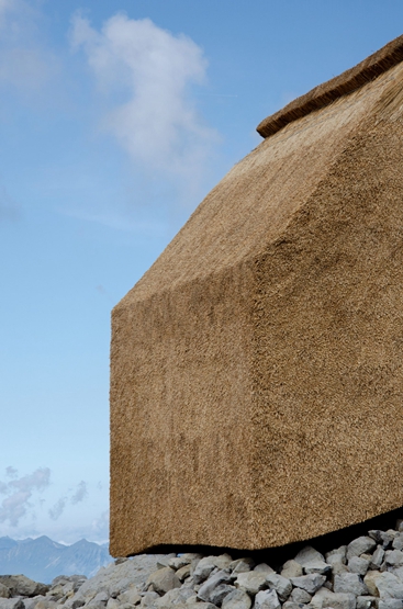 BIM建筑|斯图加特大学建造阿尔卑斯山茅草屋 BIM建筑|斯图加特大学建造阿尔卑斯山茅草屋