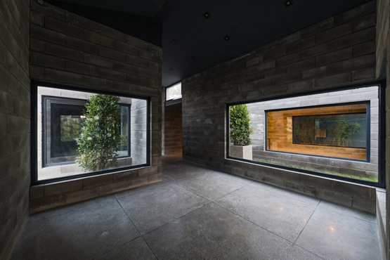 BIM建筑|伊朗胡巴设计群在水池和绿地周围布置混凝土展厅 BIM视界 第6张-BIM建筑网 BIM建筑|伊朗胡巴设计群在水池和绿地周围布置混凝土展厅 BIM视界 第6张