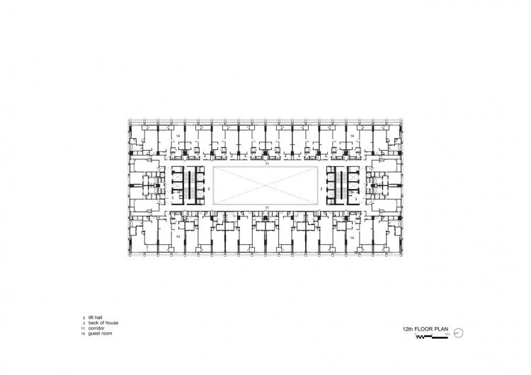 BIM建筑|辛德霍恩凯宾斯基酒店,在城市绿地中“跳舞” / Plan Architect BIM建筑|辛德霍恩凯宾斯基酒店,在城市绿地中“跳舞” / Plan Architect