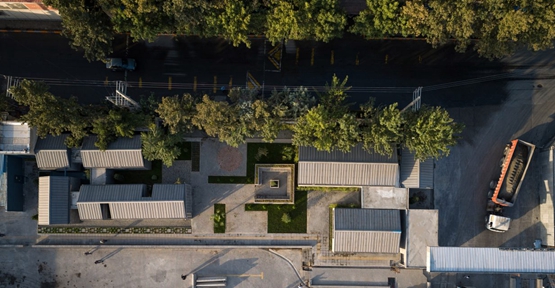 BIM建筑|伊朗胡巴设计群在水池和绿地周围布置混凝土展厅 BIM视界 第2张-BIM建筑网 BIM建筑|伊朗胡巴设计群在水池和绿地周围布置混凝土展厅 BIM视界 第2张