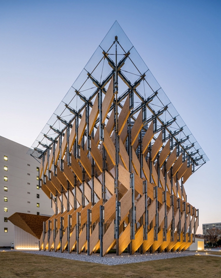 BIM建筑|隈研吾在东京设计交叉叠层木材建筑 BIM视界 第2张-BIM建筑网 BIM建筑|隈研吾在东京设计交叉叠层木材建筑 BIM视界 第2张