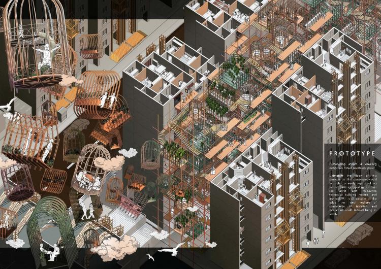 BIM建筑|住宅的未来 - 在大流感来临之前与之后 | 2021纸上住宅建筑国际竞图结果 BIM建筑|住宅的未来 - 在大流感来临之前与之后 | 2021纸上住宅建筑国际竞图结果
