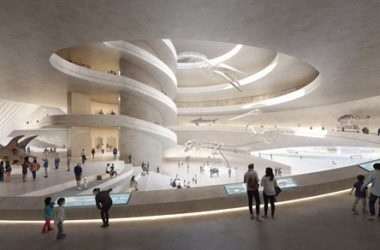 BIM建筑|深圳自然历史博物馆模仿河流的流动-BIM建筑网