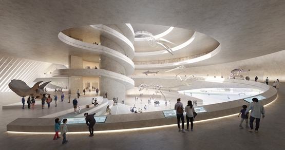 BIM建筑|深圳自然历史博物馆模仿河流的流动 BIM视界 第5张-BIM建筑网 BIM建筑|深圳自然历史博物馆模仿河流的流动 BIM视界 第5张