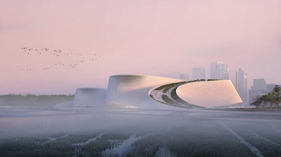 BIM建筑|深圳自然历史博物馆模仿河流的流动 BIM视界 第1张-BIM建筑网 BIM建筑|深圳自然历史博物馆模仿河流的流动 BIM视界 第1张