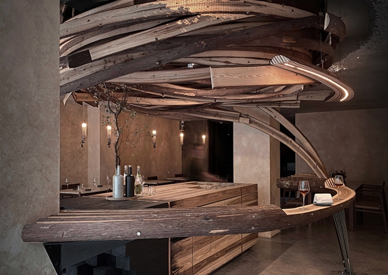 BIM建筑|台北出现“雪松余烬餐厅” BIM视界 第3张-BIM建筑网 BIM建筑|台北出现“雪松余烬餐厅” BIM视界 第3张