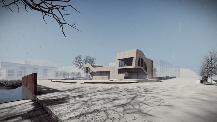 BIM建筑|瑞安湖岭温泉展示馆 / 众生设计集团有限公司-吴焱伟设计工作室 建筑鉴赏 第13张-BIM建筑网 BIM建筑|瑞安湖岭温泉展示馆 / 众生设计集团有限公司-吴焱伟设计工作室 建筑鉴赏 第13张