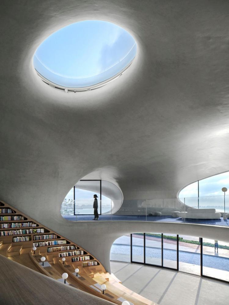 BIM建筑|海口云洞图书馆 / MAD 建筑鉴赏 第9张-BIM建筑网 BIM建筑|海口云洞图书馆 / MAD 建筑鉴赏 第9张