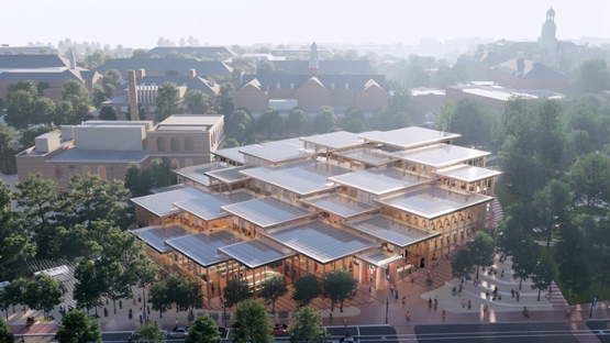 BIM建筑|BIG为约翰·霍普金斯大学设计“乡村学生中心” BIM视界 第1张-BIM建筑网 BIM建筑|BIG为约翰·霍普金斯大学设计“乡村学生中心” BIM视界 第1张