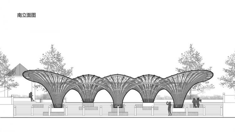 BIM建筑|黄龙滨水竹廊 / 竖梁社 + 华南理工大学建筑学院 建筑鉴赏 第19张-BIM建筑网 BIM建筑|黄龙滨水竹廊 / 竖梁社 + 华南理工大学建筑学院 建筑鉴赏 第19张