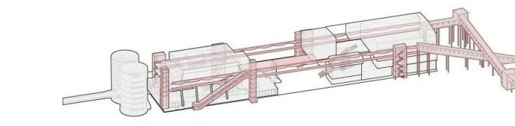 BIM建筑|同济建筑“改造天团”重塑工业遗迹:上海水泥厂惊艳蜕变,锦绣长卷尽秀毕设盛宴! 建筑鉴赏 第59张-BIM建筑网 BIM建筑|同济建筑“改造天团”重塑工业遗迹:上海水泥厂惊艳蜕变,锦绣长卷尽秀毕设盛宴! 建筑鉴赏 第59张