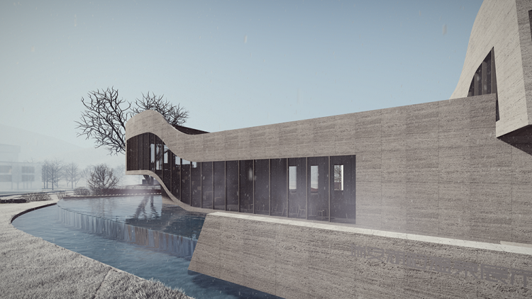 BIM建筑|瑞安湖岭温泉展示馆 / 众生设计集团有限公司-吴焱伟设计工作室 建筑鉴赏 第5张-BIM建筑网 BIM建筑|瑞安湖岭温泉展示馆 / 众生设计集团有限公司-吴焱伟设计工作室 建筑鉴赏 第5张