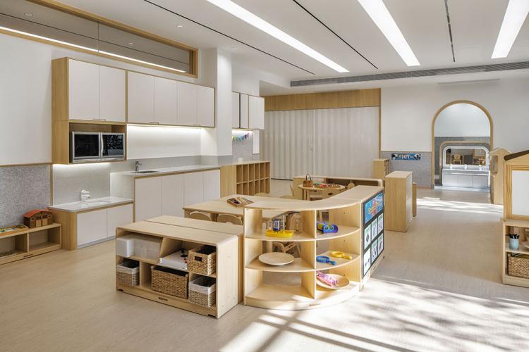 BIM建筑|冠萃国际幼儿园,开放式儿童探索教学空间 / VMDPE圆道设计 建筑鉴赏 第11张-BIM建筑网 BIM建筑|冠萃国际幼儿园,开放式儿童探索教学空间 / VMDPE圆道设计 建筑鉴赏 第11张