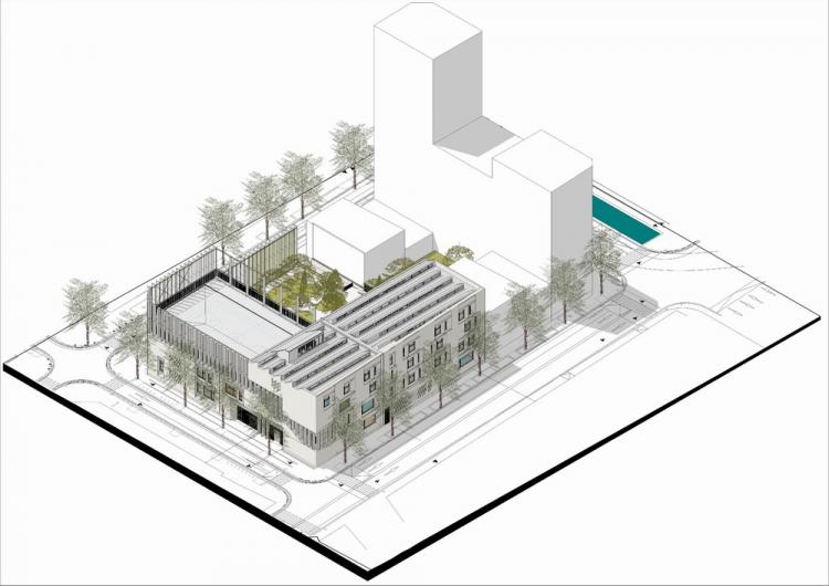 BIM建筑|马赛矿石小学‘Antoine de Ruffi“,雕塑般外表下隐藏温暖小舒适 建筑鉴赏 第4张-BIM建筑网 BIM建筑|马赛矿石小学‘Antoine de Ruffi“,雕塑般外表下隐藏温暖小舒适 建筑鉴赏 第4张