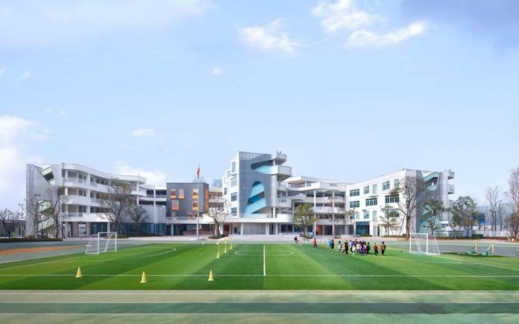 BIM建筑|成都麓湖哈密尔顿小学与幼儿园 / 非寻建筑 建筑鉴赏 第15张-BIM建筑网 BIM建筑|成都麓湖哈密尔顿小学与幼儿园 / 非寻建筑 建筑鉴赏 第15张