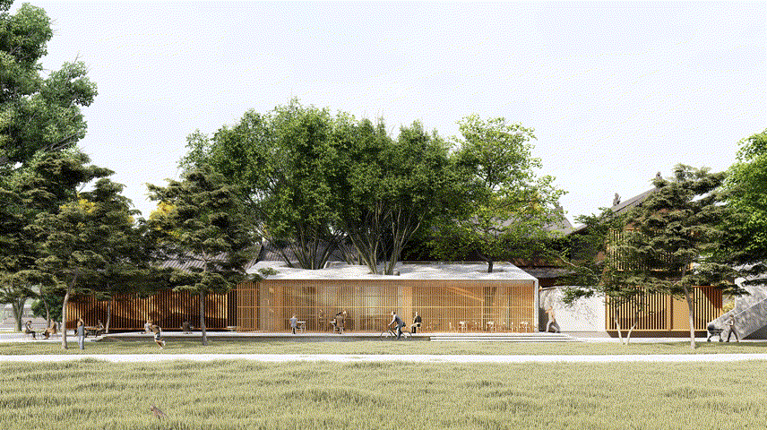 BIM建筑|南昌市八一公园梁书美术馆改造/XAA建筑事务所 BIM建筑|南昌市八一公园梁书美术馆改造/XAA建筑事务所