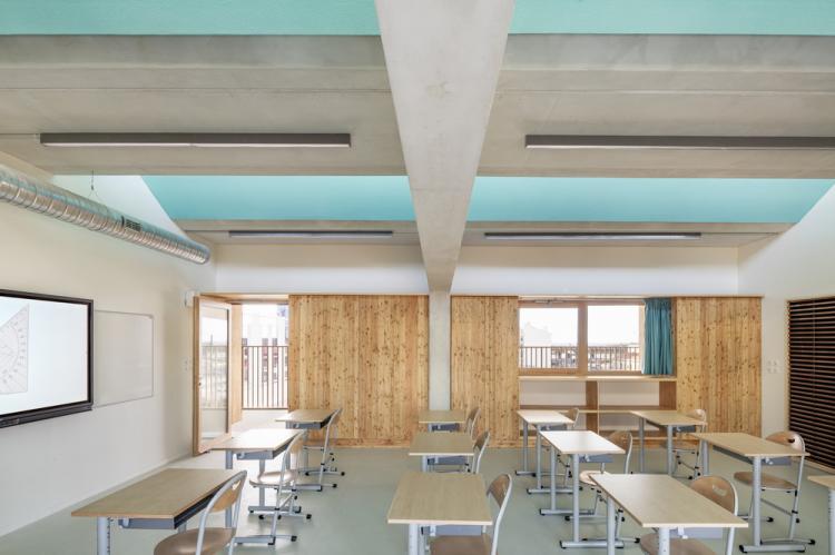BIM建筑|马赛矿石小学‘Antoine de Ruffi“,雕塑般外表下隐藏温暖小舒适 建筑鉴赏 第31张-BIM建筑网 BIM建筑|马赛矿石小学‘Antoine de Ruffi“,雕塑般外表下隐藏温暖小舒适 建筑鉴赏 第31张
