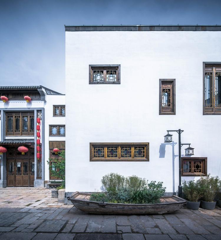 BIM建筑|一次关于“嚮往”的乡建实验:江苏淮安蒋坝银杏广场 / 柏涛设计 建筑鉴赏 第12张-BIM建筑网 BIM建筑|一次关于“嚮往”的乡建实验:江苏淮安蒋坝银杏广场 / 柏涛设计 建筑鉴赏 第12张
