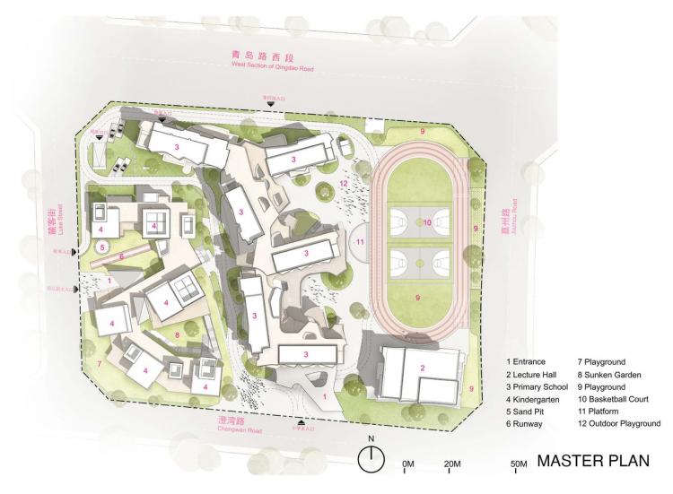 BIM建筑|成都麓湖哈密尔顿小学与幼儿园 / 非寻建筑 建筑鉴赏 第28张-BIM建筑网 BIM建筑|成都麓湖哈密尔顿小学与幼儿园 / 非寻建筑 建筑鉴赏 第28张