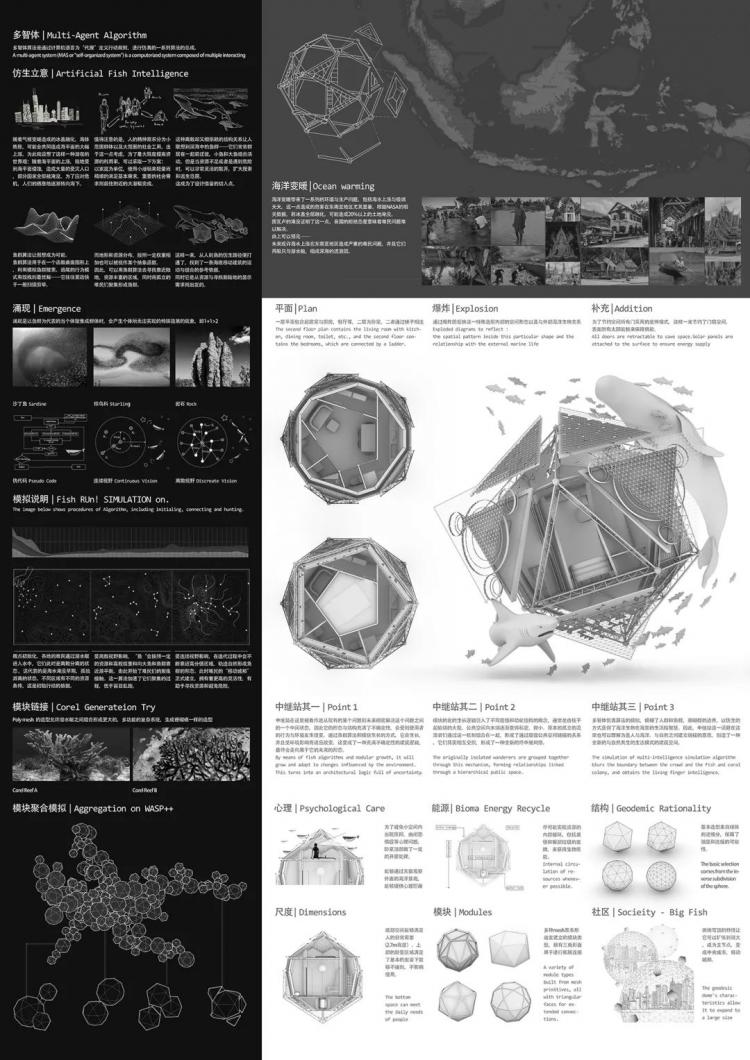 BIM建筑|浙江大学建筑学系三年级作品 ,每张展板都堪比电影海报 建筑鉴赏 第13张-BIM建筑网 BIM建筑|浙江大学建筑学系三年级作品 ,每张展板都堪比电影海报 建筑鉴赏 第13张