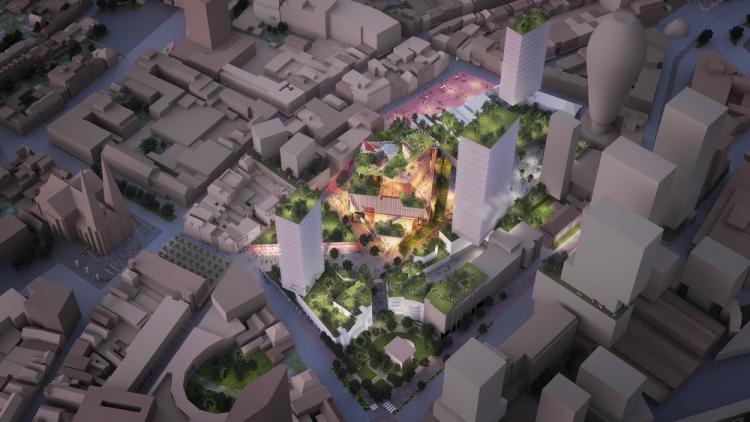 BIM建筑|将文化注入商业体:MVRDV的Heuvel购物中心改造 BIM建筑|将文化注入商业体:MVRDV的Heuvel购物中心改造