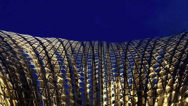BIM建筑|黄龙滨水竹廊 / 竖梁社 + 华南理工大学建筑学院 建筑鉴赏 第16张-BIM建筑网 BIM建筑|黄龙滨水竹廊 / 竖梁社 + 华南理工大学建筑学院 建筑鉴赏 第16张