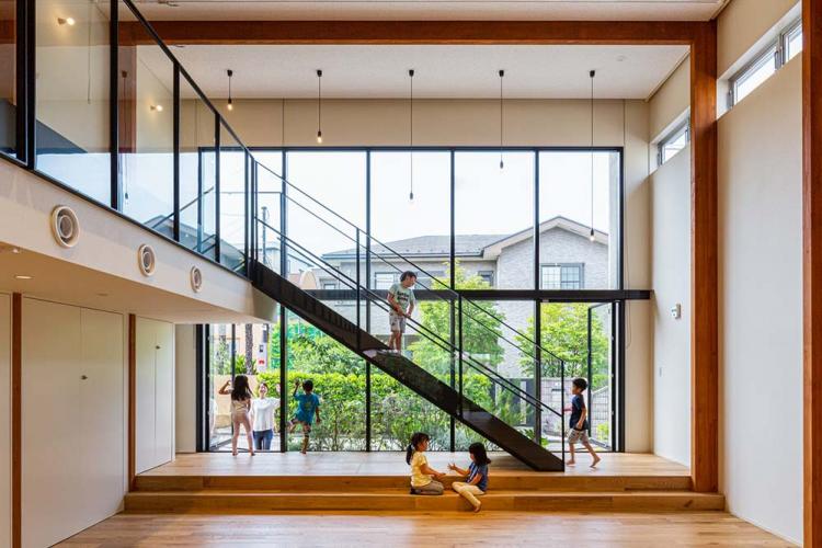 BIM建筑|AKN 托儿所,秋留野市森林之家 / 日比野设计 + Youji no Shiro 建筑鉴赏 第5张-BIM建筑网 BIM建筑|AKN 托儿所,秋留野市森林之家 / 日比野设计 + Youji no Shiro 建筑鉴赏 第5张