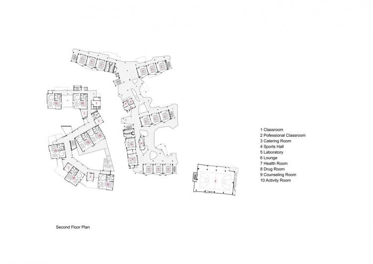 BIM建筑|成都麓湖哈密尔顿小学与幼儿园 / 非寻建筑 建筑鉴赏 第30张-BIM建筑网 BIM建筑|成都麓湖哈密尔顿小学与幼儿园 / 非寻建筑 建筑鉴赏 第30张