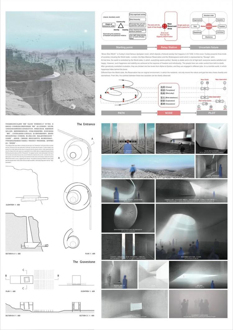 BIM建筑|浙江大学建筑学系三年级作品 ,每张展板都堪比电影海报 建筑鉴赏 第47张-BIM建筑网 BIM建筑|浙江大学建筑学系三年级作品 ,每张展板都堪比电影海报 建筑鉴赏 第47张
