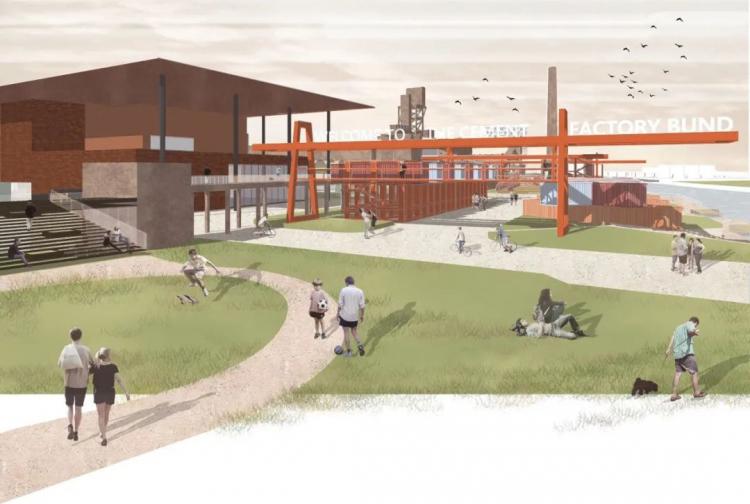 BIM建筑|同济建筑“改造天团”重塑工业遗迹:上海水泥厂惊艳蜕变,锦绣长卷尽秀毕设盛宴! 建筑鉴赏 第33张-BIM建筑网 BIM建筑|同济建筑“改造天团”重塑工业遗迹:上海水泥厂惊艳蜕变,锦绣长卷尽秀毕设盛宴! 建筑鉴赏 第33张