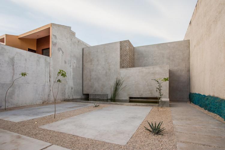 BIM建筑|墨西哥Casa Gabriela 住宅 / TACO taller de arquitectura contextual 建筑鉴赏 第3张-BIM建筑网 BIM建筑|墨西哥Casa Gabriela 住宅 / TACO taller de arquitectura contextual 建筑鉴赏 第3张