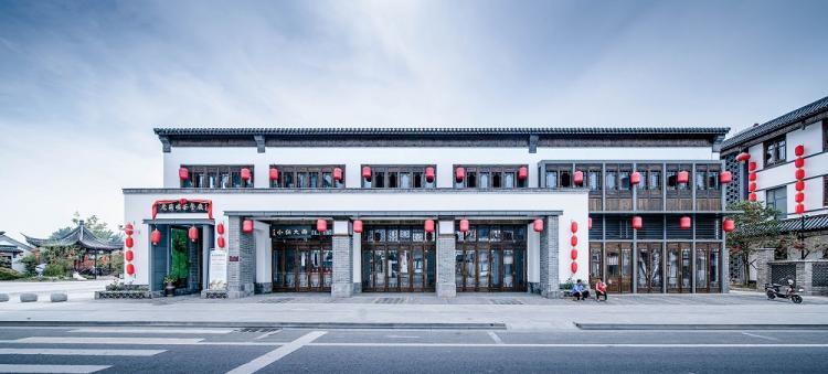 BIM建筑|一次关于“嚮往”的乡建实验:江苏淮安蒋坝银杏广场 / 柏涛设计 建筑鉴赏 第10张-BIM建筑网 BIM建筑|一次关于“嚮往”的乡建实验:江苏淮安蒋坝银杏广场 / 柏涛设计 建筑鉴赏 第10张
