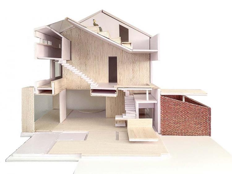 BIM建筑|武汉东湖峦舍 / 王冲工作室 建筑鉴赏 第14张-BIM建筑网 BIM建筑|武汉东湖峦舍 / 王冲工作室 建筑鉴赏 第14张