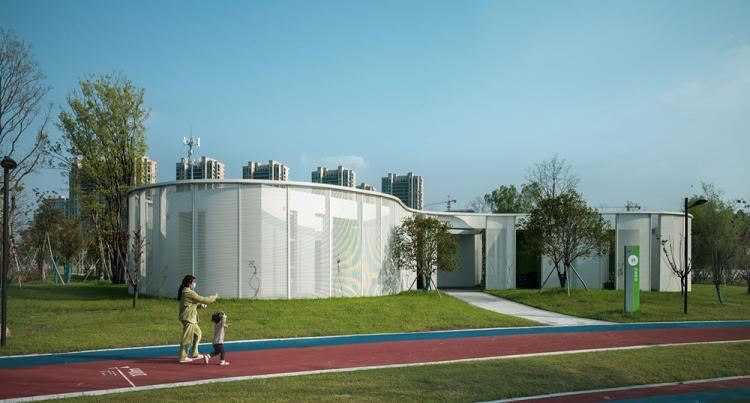 BIM建筑|临平体育公园休息驿站 / 筑境设计 建筑鉴赏 第7张-BIM建筑网 BIM建筑|临平体育公园休息驿站 / 筑境设计 建筑鉴赏 第7张