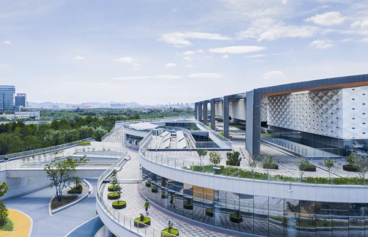 BIM建筑|虎丘山麓,新城北部:金阊新城体育馆 / 中衡设计集团 建筑鉴赏 第3张-BIM建筑网 BIM建筑|虎丘山麓,新城北部:金阊新城体育馆 / 中衡设计集团 建筑鉴赏 第3张