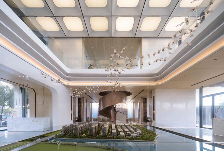 BIM建筑|金昌烟波飞鹭生活美学馆:100天让“头鹭奋飞” / 零壹城市建筑事务所 建筑鉴赏 第19张-BIM建筑网 BIM建筑|金昌烟波飞鹭生活美学馆:100天让“头鹭奋飞” / 零壹城市建筑事务所 建筑鉴赏 第19张