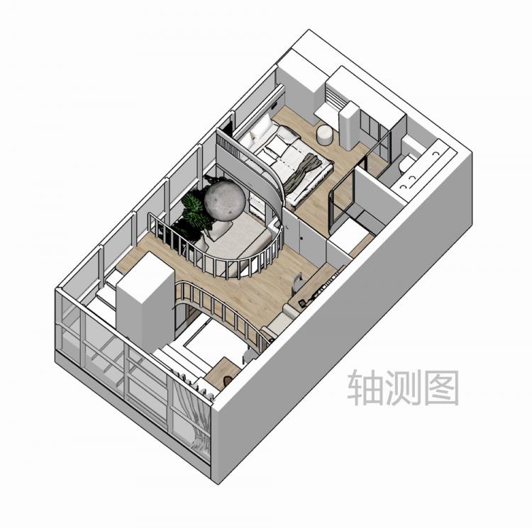 BIM建筑|桥屋Loft商住公寓/戏构建筑设计 BIM建筑|桥屋Loft商住公寓/戏构建筑设计
